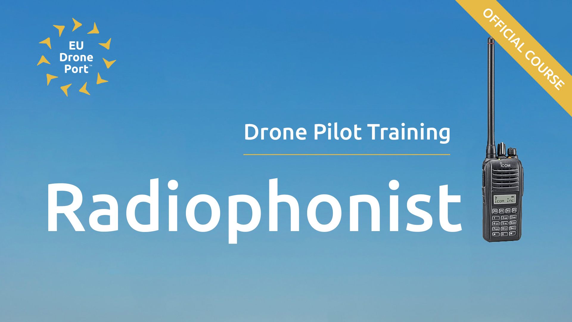 Radiophonist – Drone Pilot Training